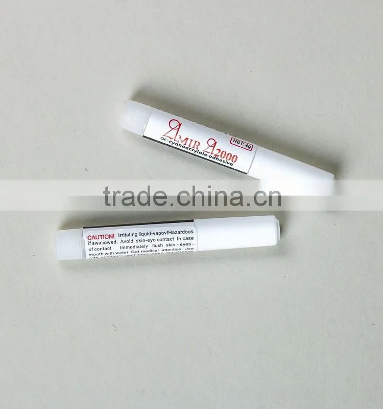 2g AMIR 2000 502 super glue ,502 cyanoacrylate adhesive super glue