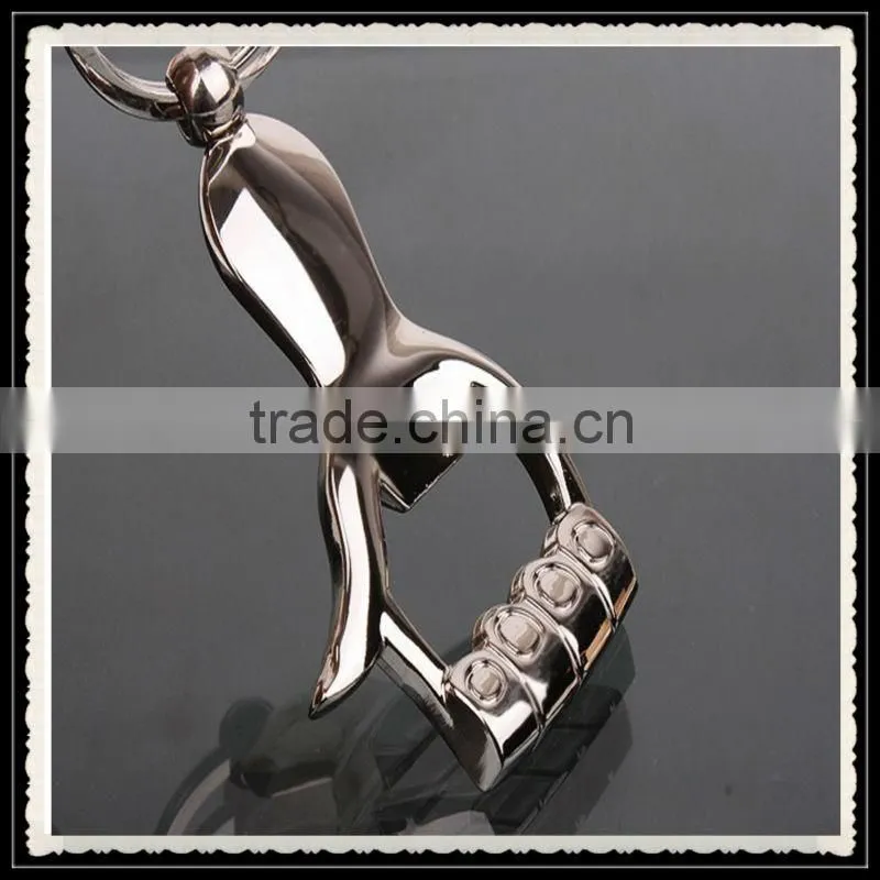 OEM cute bottle opener metal ,zinc alloy opener, stainless opener with keyring