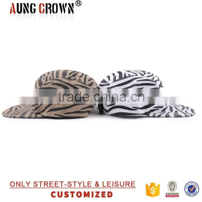 hot sale cheap flat brim 5 panel hats