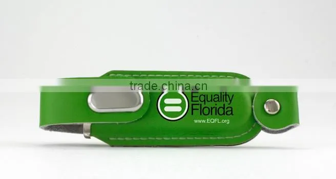 Christmas Style factory direct selling bride and groom usb flash drive Brand Custom Leather Can be printed logo
