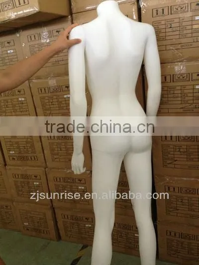 hot sale fashion and decent plastic mannequin without head