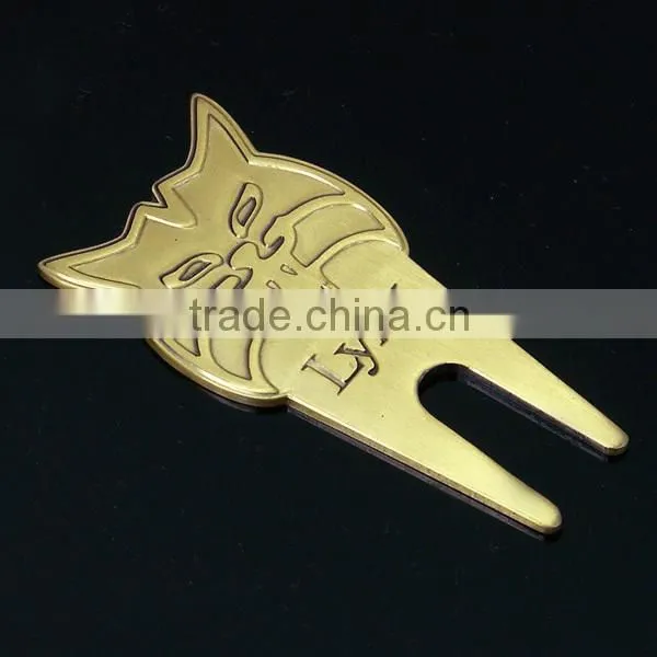 custom golf divot repair tool,golf divot tool,golf fork