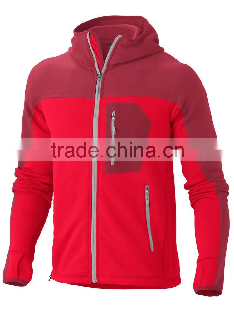Plus Size Men Waterproof Softshell Jacket With Thumb Hole