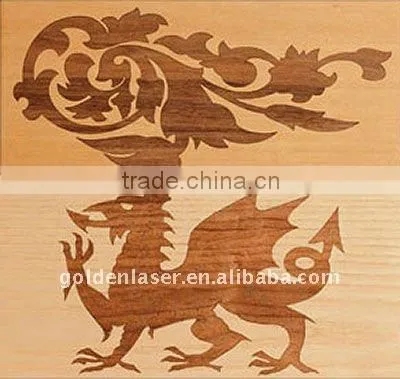 Laser Cutting Wood Veneer for Inlays/Crafts