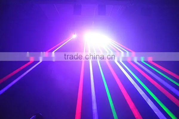 16 heads RGB Colorful beam laser light