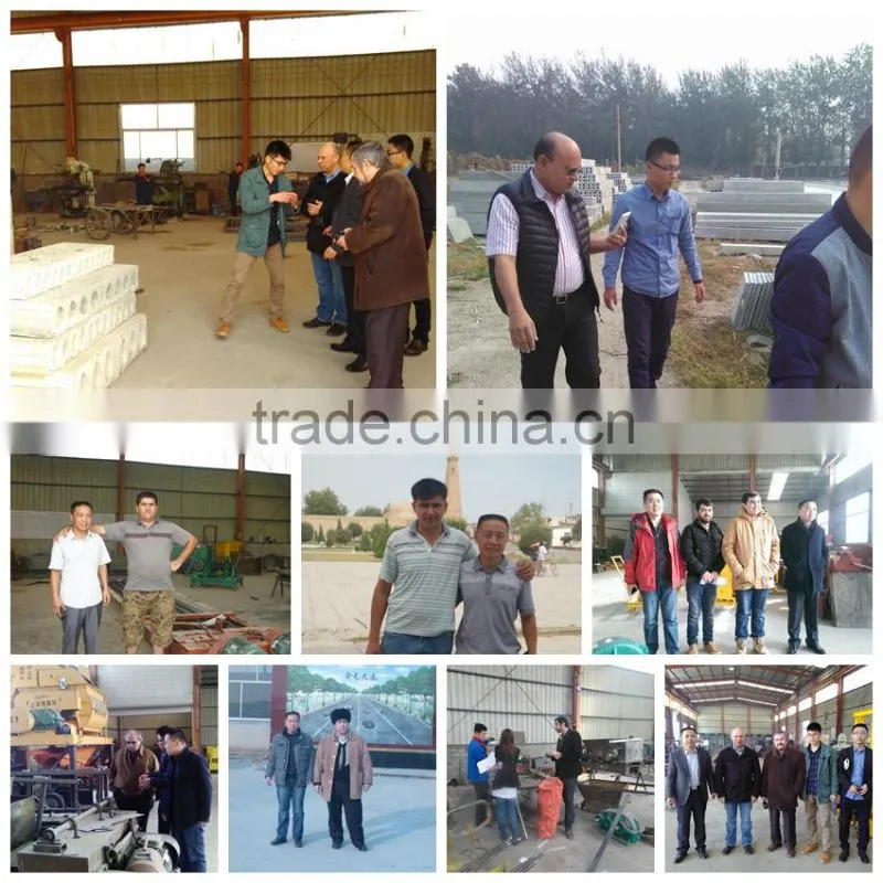 concrete T beam and H beam making machine