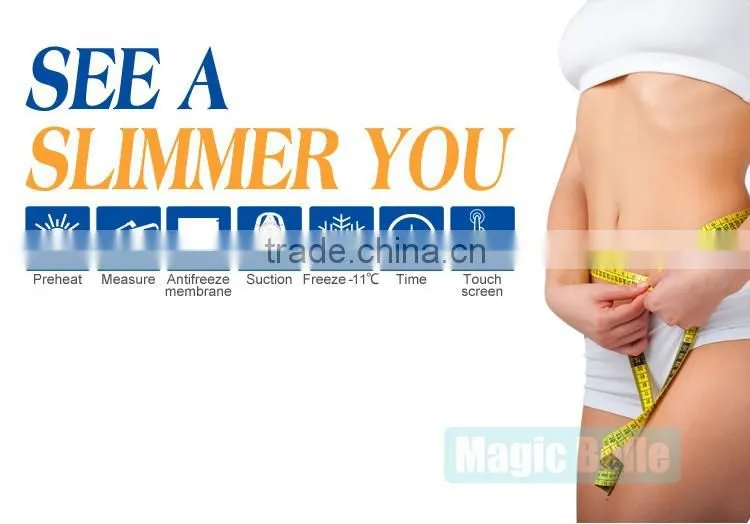 Cavitation Slimming Machine Fat Freezing Machine 2 Cryo Handles Cryolipolysis for Sale