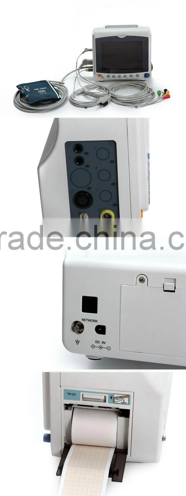 Hot Selling Computer style Portable 8.4 inch Patient Monitor multi parameter ECG, NIBP, SPO2, PR
