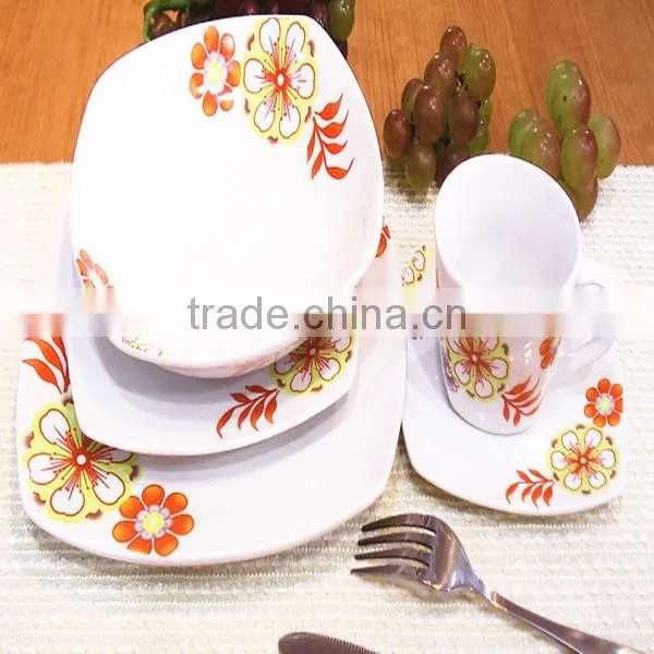 square plate dinner setporcelain dinner set,cheap dinnerware dinner plates