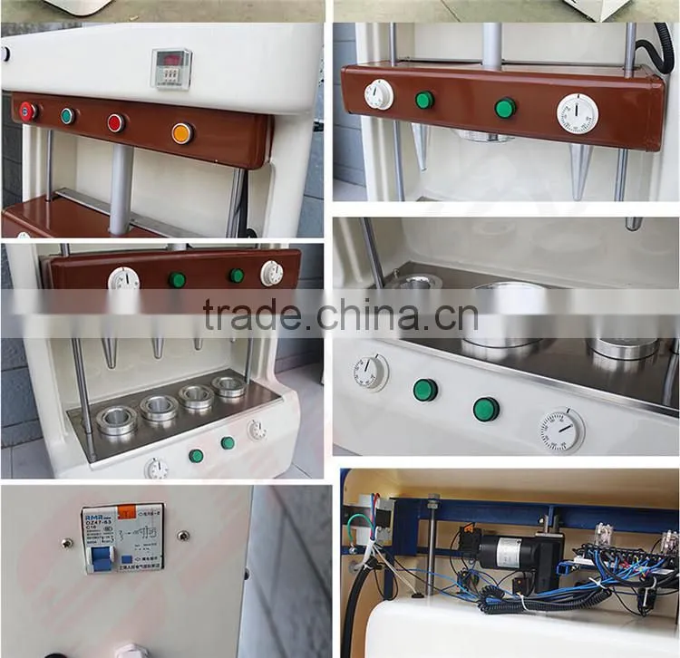 High quality hot sale cone pizza machine 4 cone maker|cone pizza oven