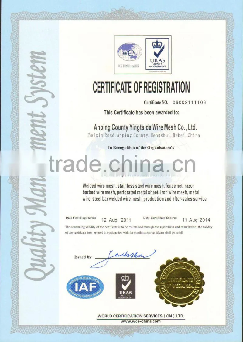 Wire Mesh Fence for Border barrier