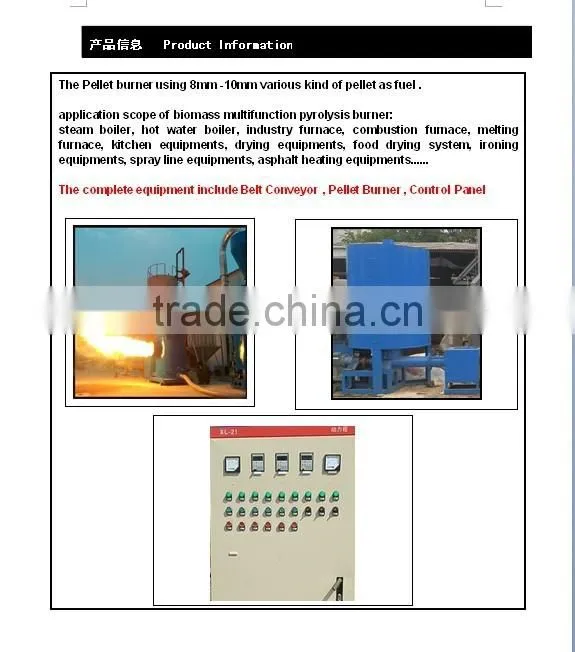 Rice Husk Burner provide Heating Resource for Dryer