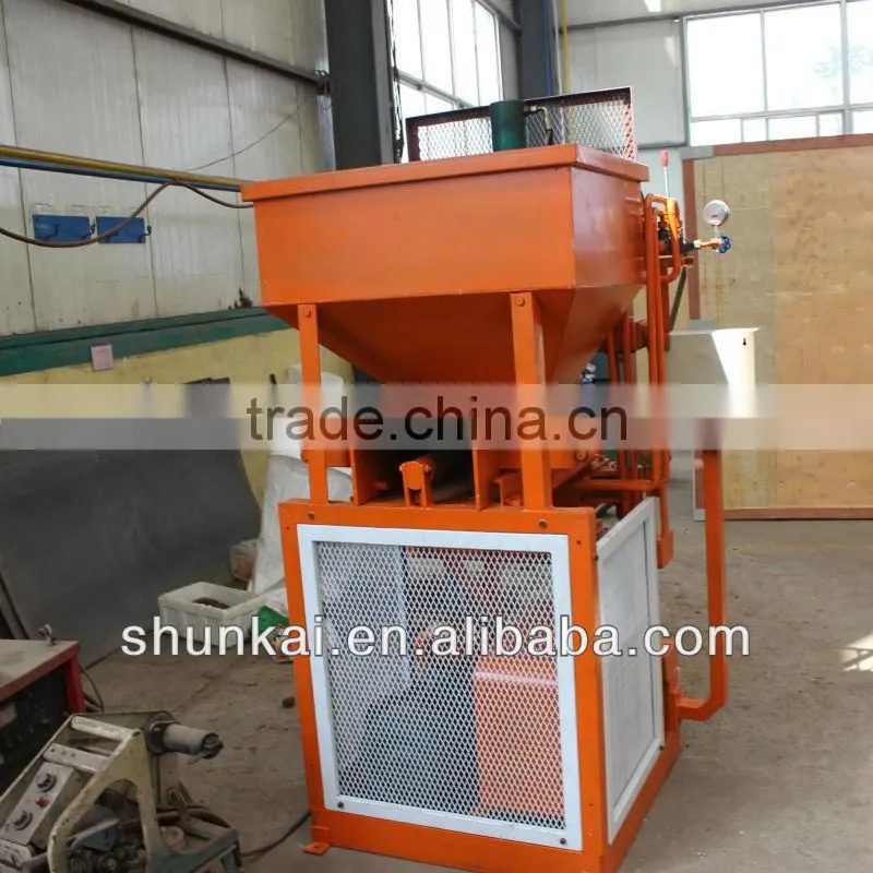 SK1-10 hydraulic interlocking stabilized soil block machine