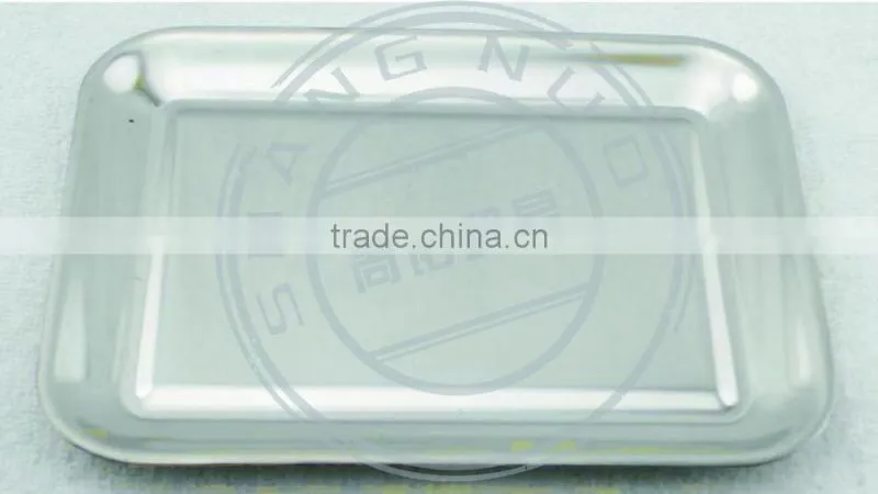 best stainless steel serving cash plate