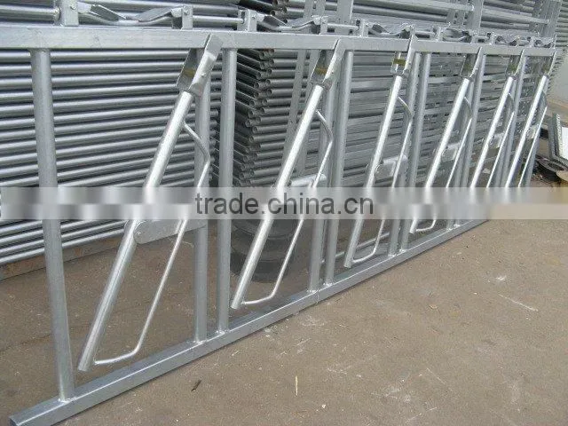 Hot dipped galvanized livestock equipment cattle headlock