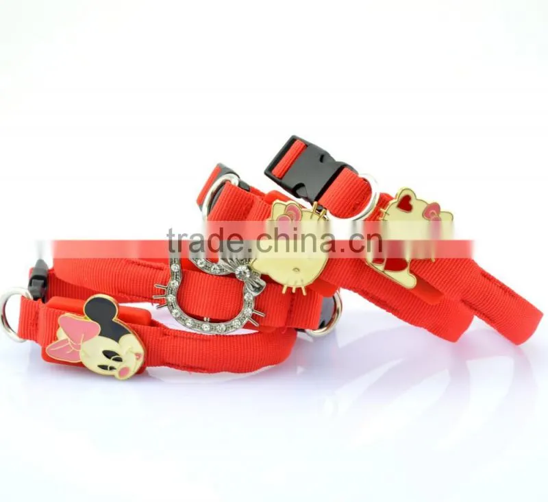 luminous cartoon small pet collar