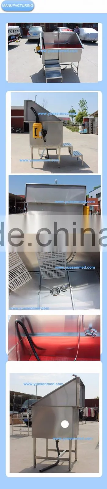 best sale top quality stainless steel grooming cheap pet bath price