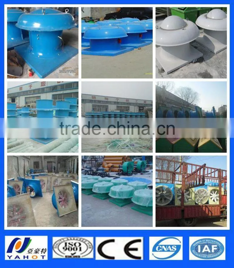 FRP Glass Fiber Reinforced Plastic Roof Fan