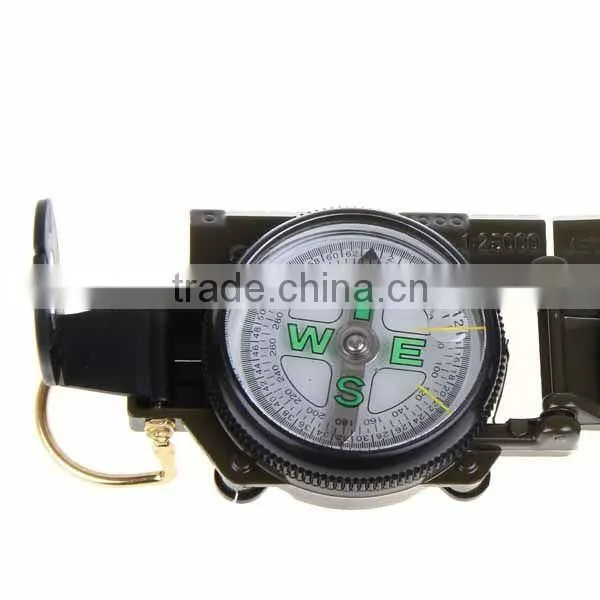3in1 Military Liquid Lensatic Camping Navigation Compass US Military Style