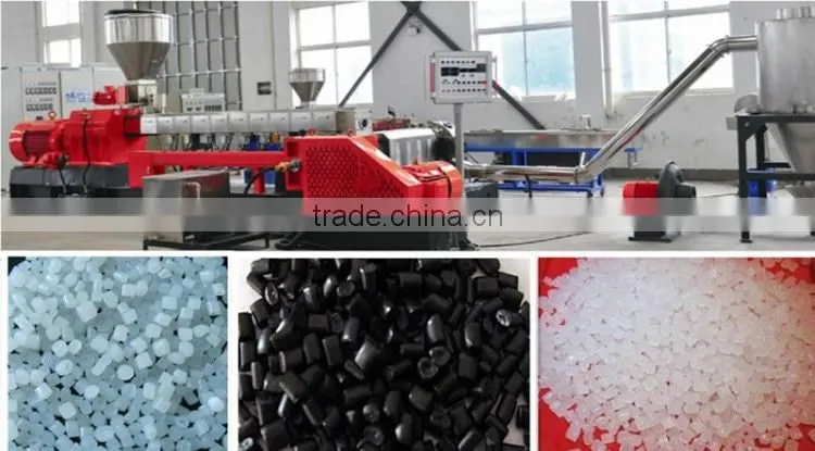 German Plastic Extrusion Machinery With Whole Strand Pelletizing Line