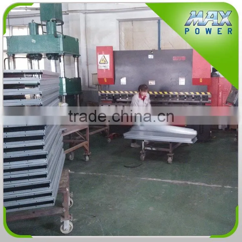 Greenhouse steel structure with Negative-Pressure Fan