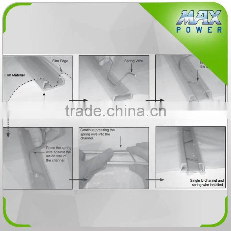 Galvanized Steel lock profile 0.7MM
