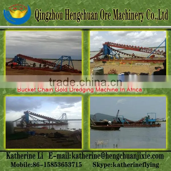 Hot Selling Multipurpose Bucket Chain Gold Dredger