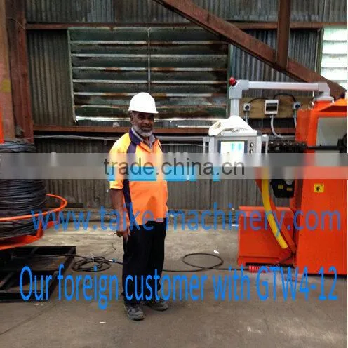 CNC GF28 electrical manually portable small rebar bender machine