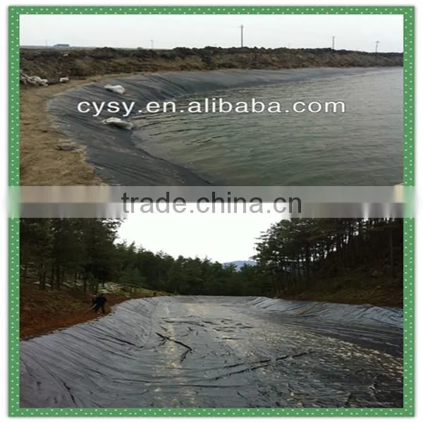 Heavy duty 2mm high density polythene plastic woven dam geomembrane/flexible UV resistance waterproof pool liner in Philippines