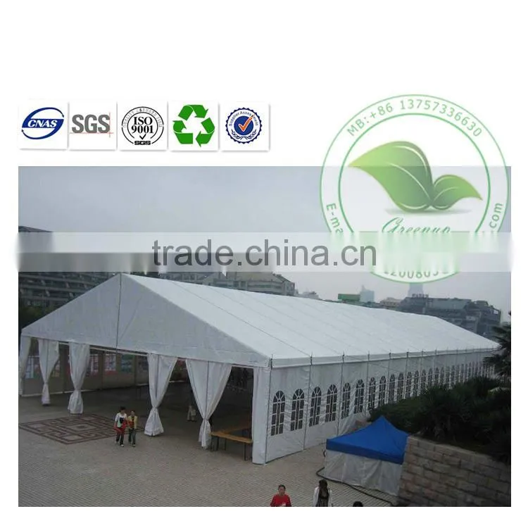 Large Aluminum White PVC Coated Fabric Outdoor Prefab Roof House for Wedding