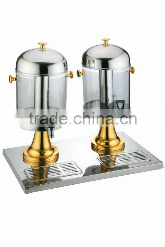 Triple juice dispenser