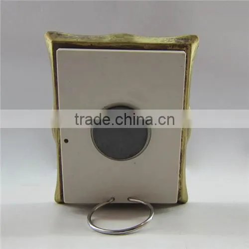 Plastic photo frame fridge magnet