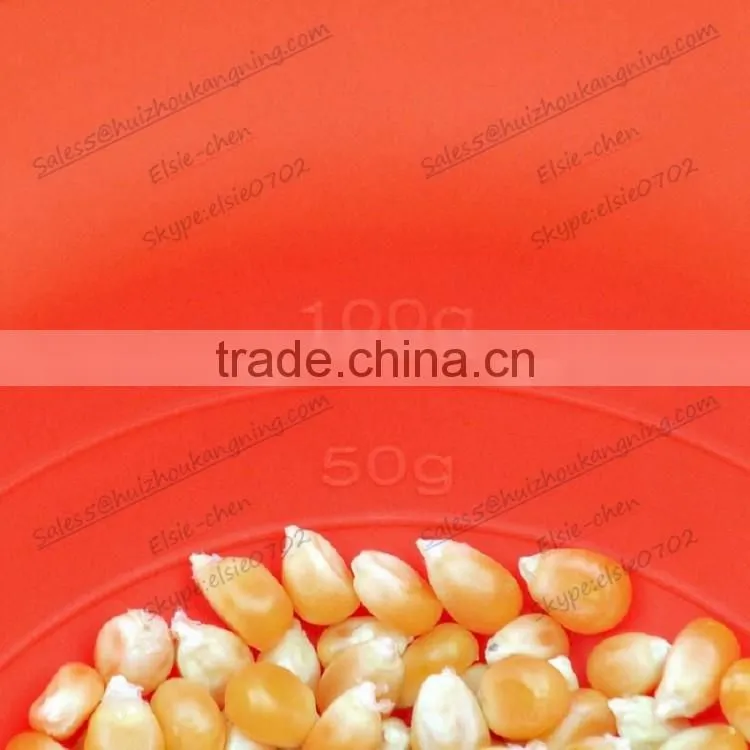 Hot sell Silicone Popcorn Popper Silicone Collapsible Popcorn Popper Maker