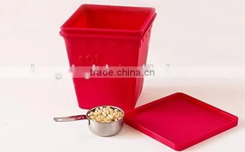 Healthy Microwave Popcorn Popper - No Oil Needed - Silicone Micro Popcorn Maker