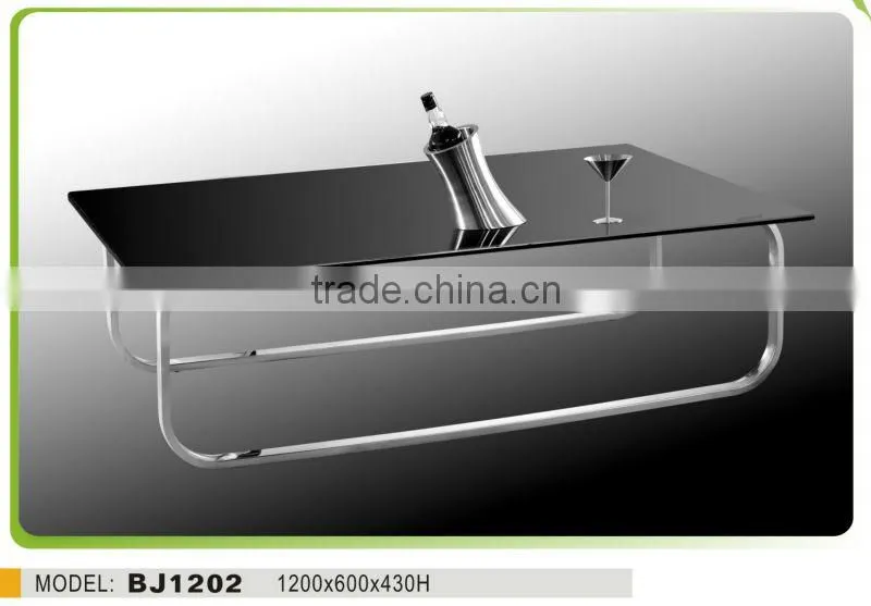 modern glass coffee table metal coffee table with glass