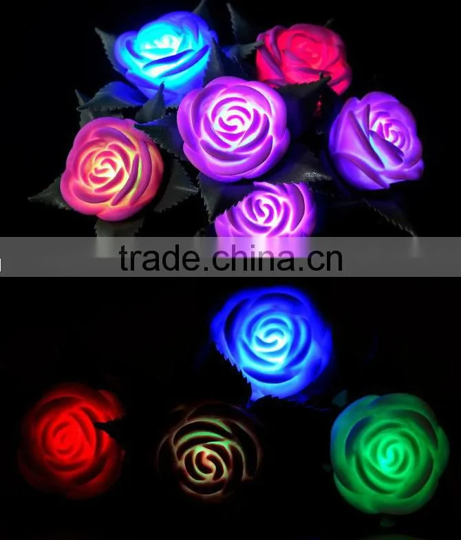 Supply Creative fashion LED rose light