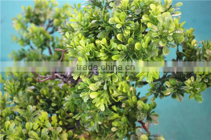 Home garden decoration 50cm to 160 cm hight small indoor canadian artificial green pot plastic similar pine trees ELSPZ02 0903