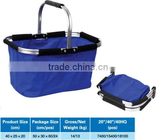 custom collapsible picnic basket set