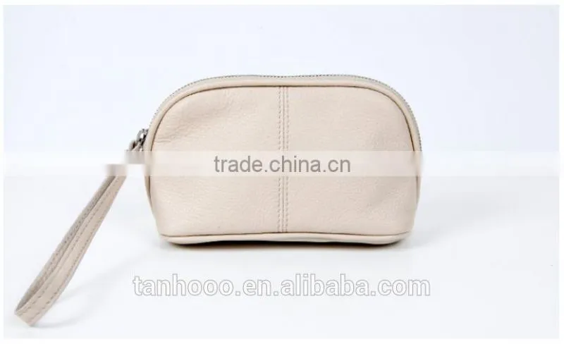 Hot Popular Leather Clutch Cosmetic bag makeup