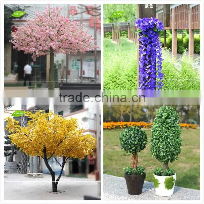 GNW 5ft white artificial rose and hydrangea flower wall hanging decoration for wedding background decoration