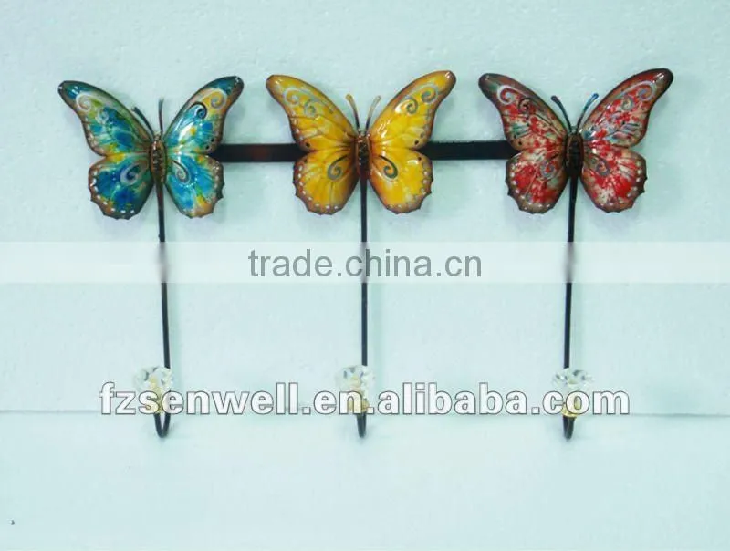 2011 IRON flower wall hook