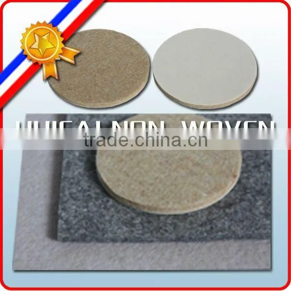 needle punch felt for floor and furniture protecting and eco-friendly