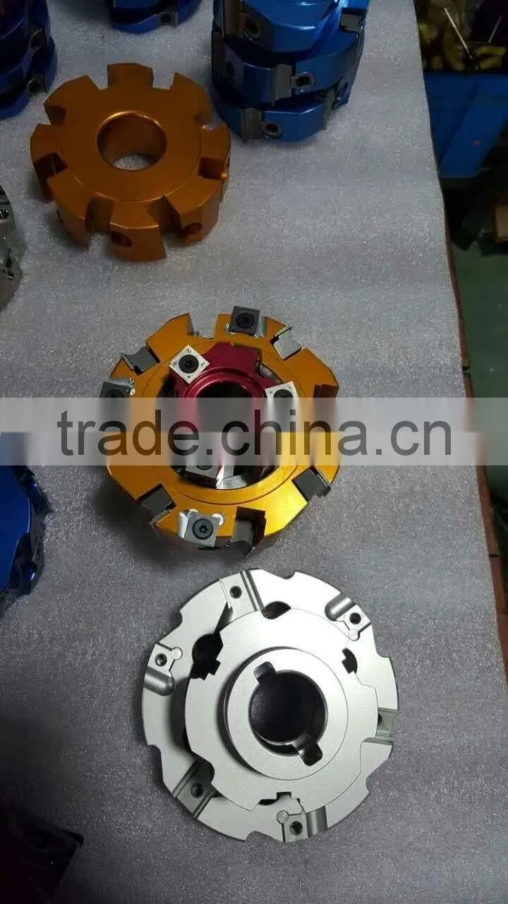 2016 Professional woodworking cutter manufacturer -Tenon Cutterhead/ Spiral Cutter head/ Flat Cutterhead For Spindle Shaper