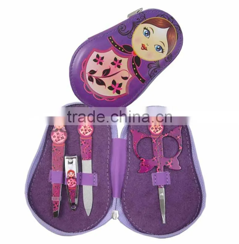 4pcs Cute Personalize Manicure Set