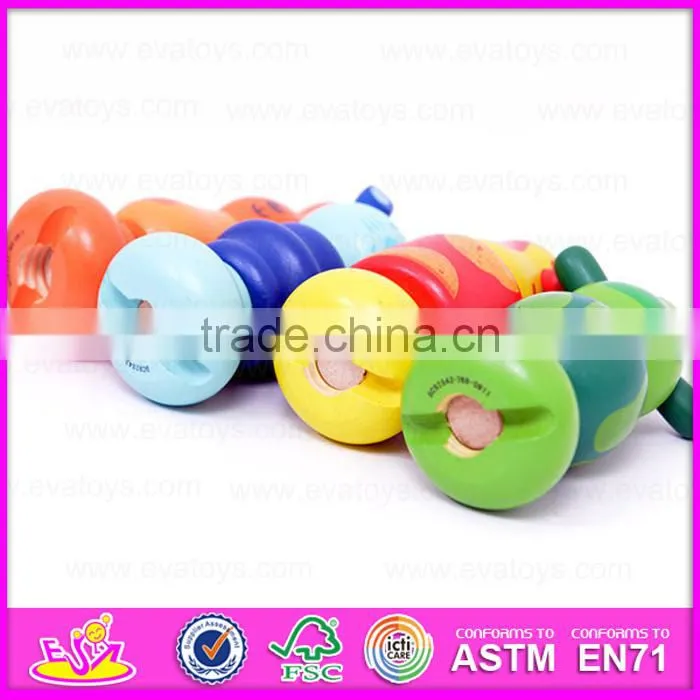 2015 Cute Screw Wooden Combination Toy for kids,Creative wooden screw and nut toy,Screw design wholesale educational toy W03C011