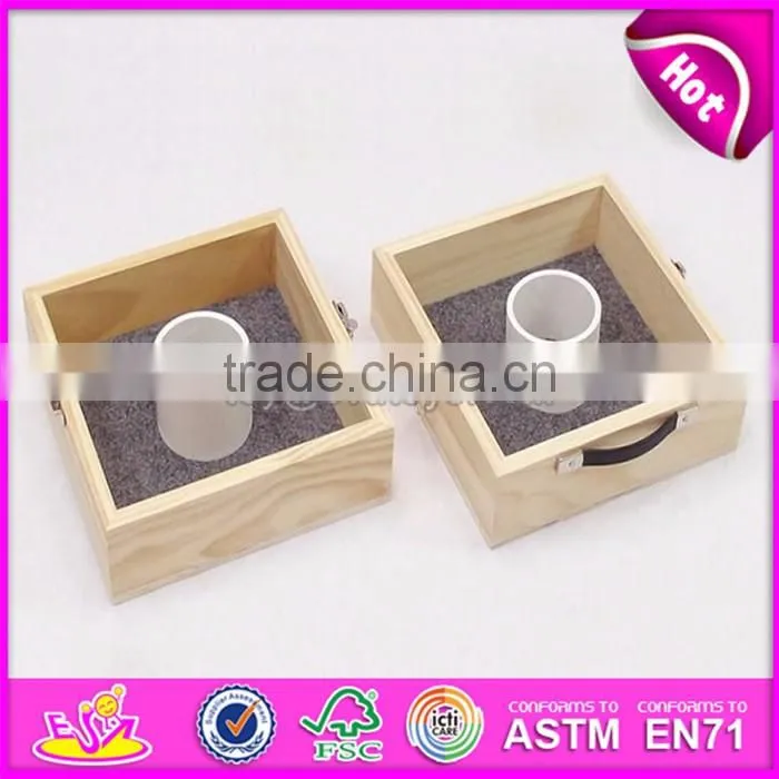 High quality educational construction toys wooden outdoor building blocks for adults W01A204
