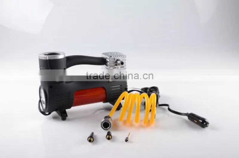 S80283 12 Volt Air Compressor Portable Pump 150PSI Auto Car Suv Tire With Led Light
