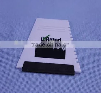 plastic novelty advertising small ice scraper