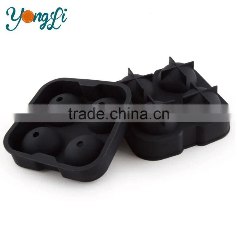 Children DIY Ball Shaped Silicone Ice Maker Mould, Ball Shaped Silicone Ice Maker, Ball Shaped Ice Silicone Icecream Tray