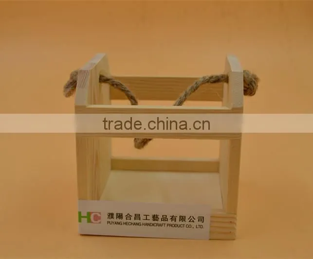 wholesale mini wooden hanger decoration,little wooden candlestick